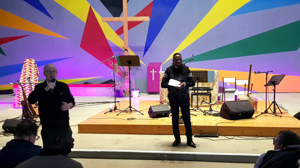 Mot accueil du père Eloge